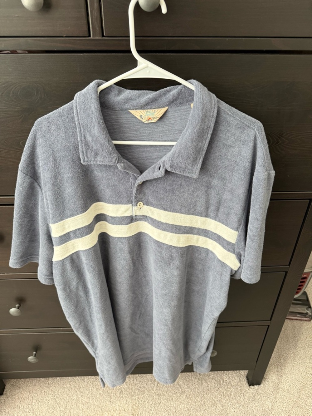 Faherty Cabana Towel polo